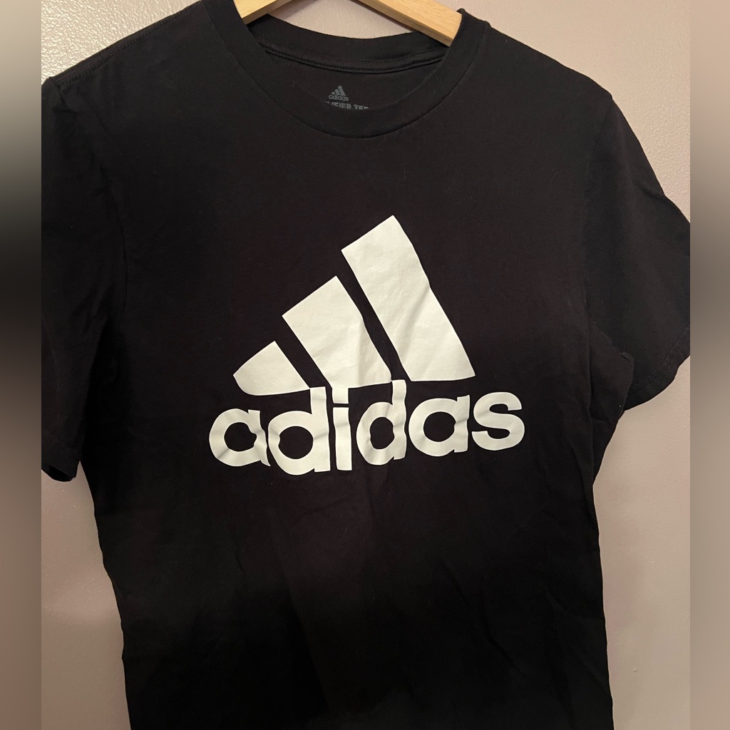 Adidas Black Shirt Size M Pre Owned